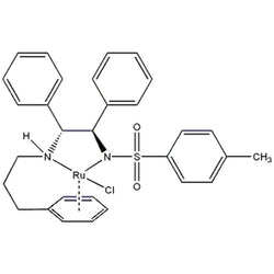 {N-[3-(η;6-phenyl)propyl]-[(1R-2R)-1,2-diphenyl-1-4-methylbenzenesulfonylamidato(kN')-ethyl-2-amino-(kN)]}ruthenium(II)  (R,R)-Teth-TsDpen RuCl WILLS CATALYST|44-0111|1192620-83-9
