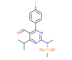 4-(4-Fluorophenyl)-6-isopropyl-2-(N-methyl-N-methanesulfonylamino)-5-pyrimidinecarboxaldehyde, 99%|239940|147118-37-4