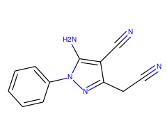 5-Amino-3-(cyanomethyl)-1-phenyl-1H-pyrazole-4-carbonitrile|CS-0218962|7152-40-1