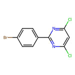 2-(4-Bromophenyl)-4,6-dichloropyrimidine|CS-0589376|83217-26-9