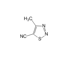 5-Cyano-4-methyl-1,2,3-thiadiazole, 97%|190585|175136-68-2