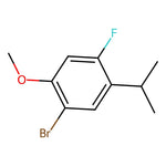 1-Bromo-4-fluoro-2-methoxy-5-(propan-2-yl)benzene|CS-0006991|944317-92-4
