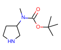 tert-Butyl methyl(pyrrolidin-3-yl)carbamate|CS-W007820|172478-00-1