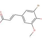 3-(3-Bromo-4-hydroxy-5-methoxyphenyl)acrylic acid|CS-0168668|6948-33-0