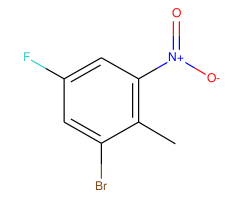 1-Bromo-5-fluoro-2-methyl-3-nitrobenzene|CS-W005372|502496-33-5