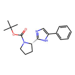 (S)-tert-Butyl 2-(5-phenyl-1H-imidazol-2-yl)pyrrolidine-1-carboxylate|CS-0618086|1252037-59-4