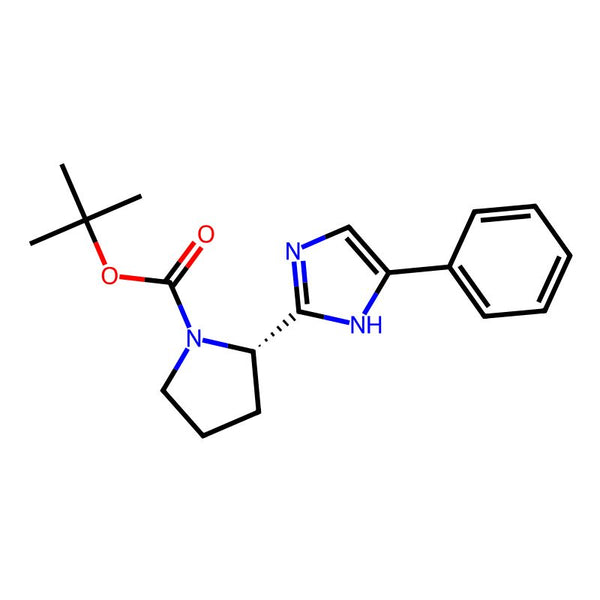 (S)-tert-Butyl 2-(5-phenyl-1H-imidazol-2-yl)pyrrolidine-1-carboxylate|CS-0618086|1252037-59-4