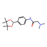 2-(Dimethylamino)-N-(4-(4,4,5,5-tetramethyl-1,3,2-dioxaborolan-2-yl)phenyl)acetamide|CS-0456774|873306-31-1