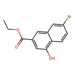 2-Naphthalenecarboxylic acid, 7-bromo-4-hydroxy-, ethyl ester|CS-0001647|178876-99-8