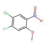 1-Chloro-2-fluoro-4-methoxy-5-nitrobenzene|CS-0042593|1089280-66-9