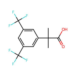 2-(3,5-Bis(trifluoromethyl)phenyl)-2-methylpropanoic acid|C1881895|289686-70-0