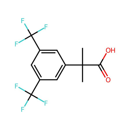 2-(3,5-Bis(trifluoromethyl)phenyl)-2-methylpropanoic acid|C1881895|289686-70-0