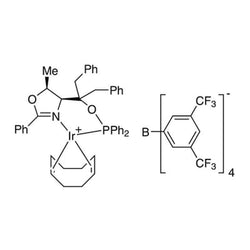 ((4S,5S)-(-)-O-[1-Benzyl-1-(5-methyl-2-phenyl-4,5-dihydrooxazol-4-yl)-2-phenylethyl]-diphenylphosphinite)(1,5-COD)iridium(I) tetrakis(3,5-bis(trifluoromethyl)phenylborate, min. 97% (S,S)-[COD]Ir[Ph2PT|77-5020|405235-55-4