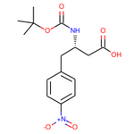 (S)-3-((tert-Butoxycarbonyl)amino)-4-(4-nitrophenyl)butanoic acid|CS-0154497|127106-71-2