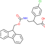 4-((((9H-Fluoren-9-yl)methoxy)carbonyl)amino)-3-(4-chlorophenyl)butanoic acid|CS-0613558|186320-20-7