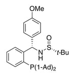 [S(R)]-N-[(S)-(4-(Methoxyphenyl)phenyl)[2-(diadamantanphosphino)phenyl]methyl]-2-methyl-2-propanesulfinamide, 95%|15-0039