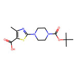 1-(1,1-Dimethylethyl) 4-(5-carboxy-4-methyl-2-thiazolyl)-1-piperazinecarboxylate|CS-0655302|905807-80-9