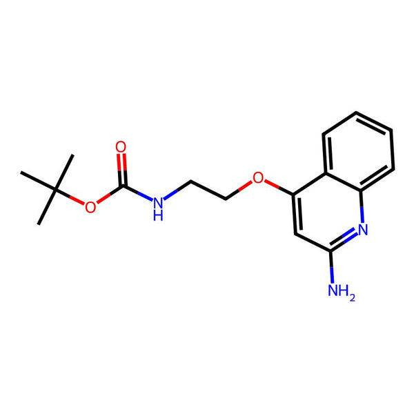 tert-Butyl (2-((2-aminoquinolin-4-yl)oxy)ethyl)carbamate|CS-0009315|1085412-36-7