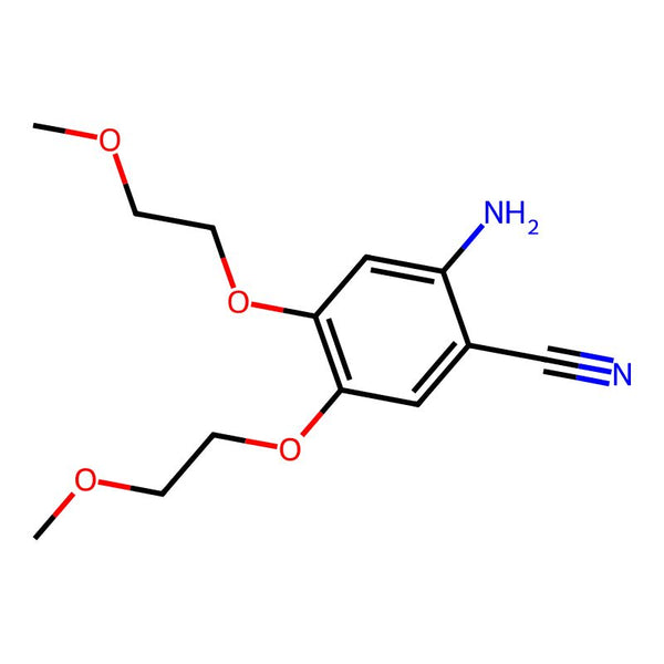 2-Amino-4,5-bis(2-methoxyethoxy)benzonitrile|CS-0150174|950596-58-4
