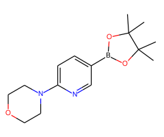 4-(5-(4,4,5,5-tetramethyl-1,3,2-dioxaborolan-2-yl)pyridin-2-yl)morpholine|CS-W003923|485799-04-0