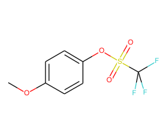 4-Methoxyphenyl trifluoromethanesulfonate, 98%|458386|66107-29-7