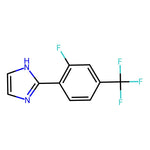 2-(2-Fluoro-4-(trifluoromethyl)phenyl)-1H-imidazole, 95%|07-0574|1823246-11-2
