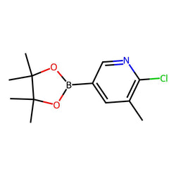 2-Chloro-3-methyl-5-(4,4,5,5-tetramethyl-1,3,2-dioxaborolan-2-yl)pyridine|CS-0112579|1010101-07-1
