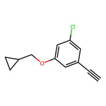 1-Chloro-3-(cyclopropylmethoxy)-5-ethynylbenzene, 95%|06-0270|2819710-55-7