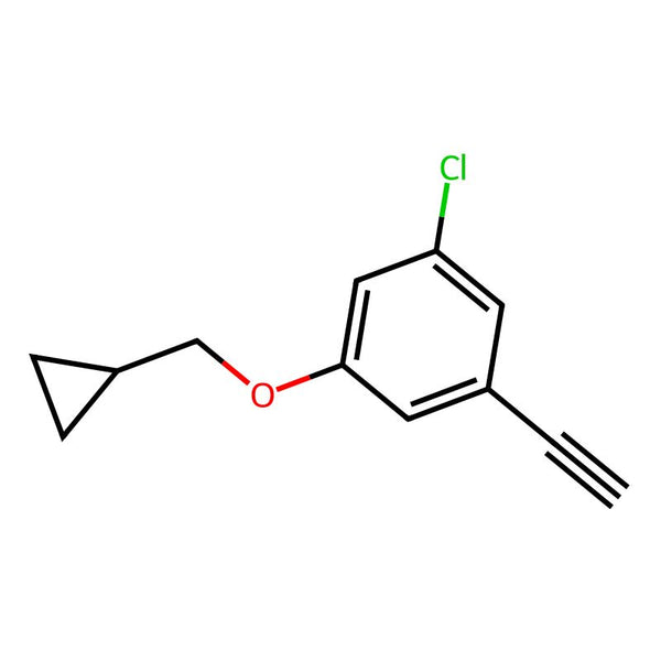 1-Chloro-3-(cyclopropylmethoxy)-5-ethynylbenzene, 95%|06-0270|2819710-55-7