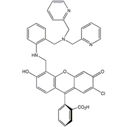 9-(2-Carboxyphenyl)-2-chloro-5-[{2-(di(2-pyridyl)aminomethyl)phenyl}aminomethyl]-6-hydroxy-3-xanthanone Zinpyr-4|07-0312|502467-23-4