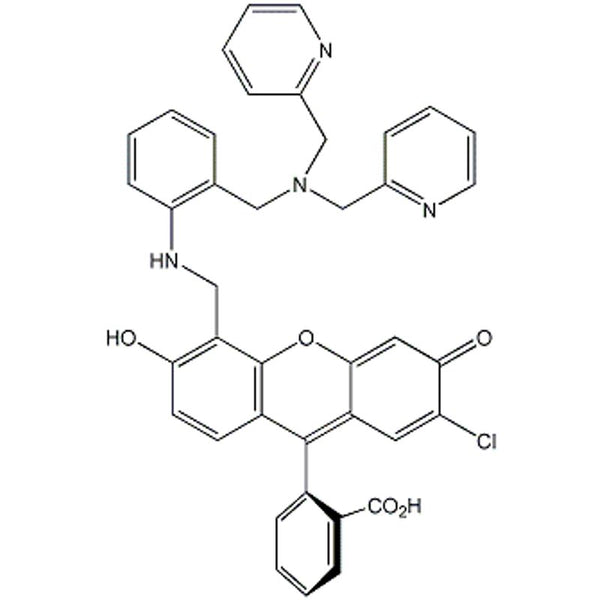 9-(2-Carboxyphenyl)-2-chloro-5-[{2-(di(2-pyridyl)aminomethyl)phenyl}aminomethyl]-6-hydroxy-3-xanthanone Zinpyr-4|07-0312|502467-23-4