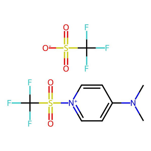 4-(Dimethylamino)-1-((trifluoromethyl)sulfonyl)pyridin-1-ium trifluoromethanesulfonate|CS-0738481|1801855-06-0