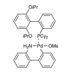 Methanesulfonato(2-dicyclohexylphosphino-2',6'-di-i-propoxy-1,1'-biphenyl)(2'-amino-1,1'-biphenyl-2-yl)palladium(II), min. 98% [RuPhos Palladacycle Gen. 3]|46-0314|1445085-77-7