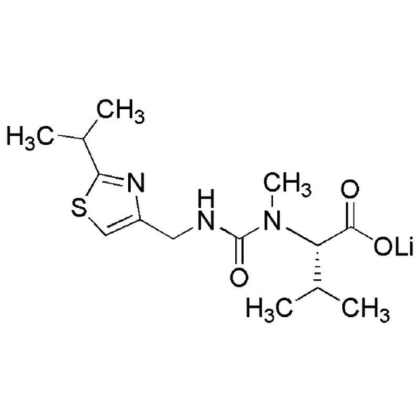 N-[N-Methyl-N-((2-isopropyl-4-thiazolyl)methyl)aminocarbonyl]-L-valine lithium salt|29371|201409-23-6