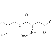 Boc-L-aspartic acid 1-benzyl ester, 98%