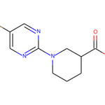 1-(5-Bromo-2-pyrimidinyl)-3-piperidinecarboxylic acid|CS-0207384|799283-93-5