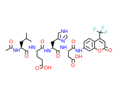 Ac-Leu-Glu-His-Asp-AFC trifluoroacetate salt|CPTD786197|210345-03-2