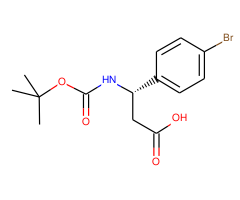 (S)-3-(4-Bromophenyl)-3-((tert-butoxycarbonyl)amino)propanoic acid|CS-W009826|261165-06-4