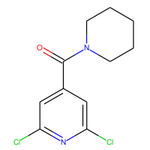 2,6-Dichloro-4-(piperidin-1-ylcarbonyl)pyridine|CS-0155273|287196-80-9