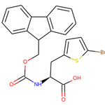 (S)-2-((((9H-Fluoren-9-yl)methoxy)carbonyl)amino)-3-(5-bromothiophen-2-yl)propanoic acid|CS-0186152|220497-50-7
