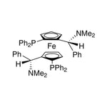 (S,S)-(-)-2,2'-Bis[(R)-(N,N-dimethylamino)(phenyl)methyl]-1,1'-bis(diphenylphosphino)ferrocene, min. 97%|26-0252|174467-31-3