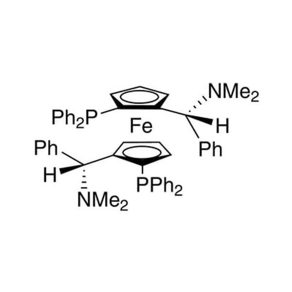 (S,S)-(-)-2,2'-Bis[(R)-(N,N-dimethylamino)(phenyl)methyl]-1,1'-bis(diphenylphosphino)ferrocene, min. 97%|26-0252|174467-31-3