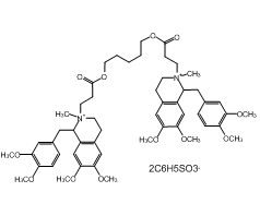 Atracurium besylate, 98%, a neuromuscular blocking agent|464569|64228-81-5