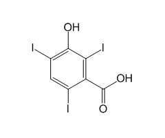 3-Hydroxy-2,4,6-triiodobenzoic acid, 98%
