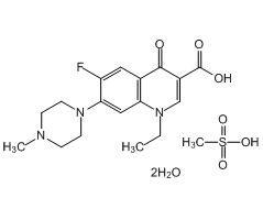 Pefloxacin mesylate dihydrate, 98%|467825|149676-40-4