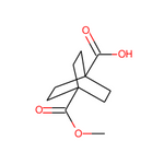4-(Methoxycarbonyl)bicyclo[2.2.2]octane-1-carboxylic acid|CS-W001270|18720-35-9