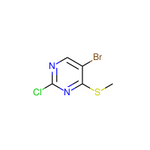 5-Bromo-2-chloro-4-(methylthio)pyrimidine|CS-W006348|59549-51-8