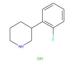 3-(2-Fluorophenyl)piperidine hydrochloride|CS-0217446|1106940-90-2