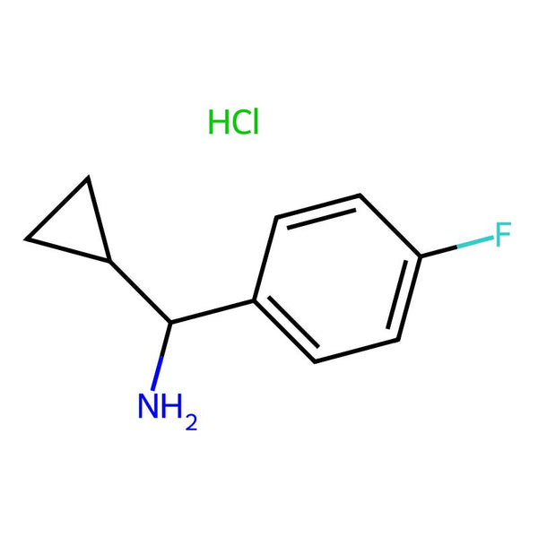Cyclopropyl(4-fluorophenyl)methanamine hydrochloride|CS-0620651|2197052-94-9