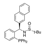 [S(R)]-N-[(R)-[2-(Diphenylphosphino)phenyl](2-naphthalenyl)methyl]-2-methyl-2-propanesulfinamide, 95%|15-8732